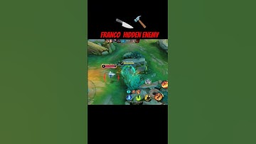 Franco locks enemy 💥🤯#mobilelegends #mlbb #franco #francomlbb #francohook #francomobilelegends