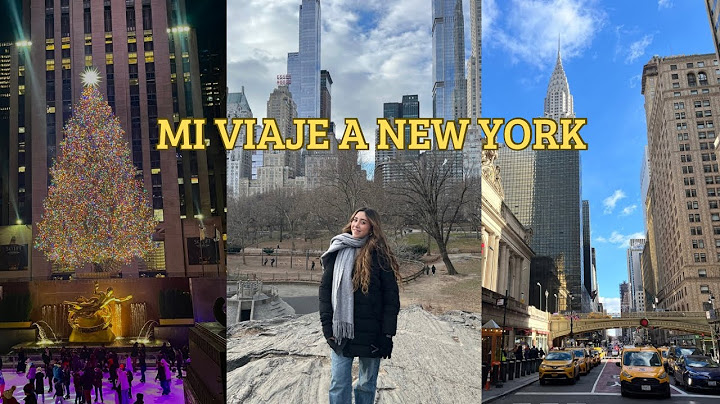 VLOG DE MI VIAJE A NEW YORK!!!!