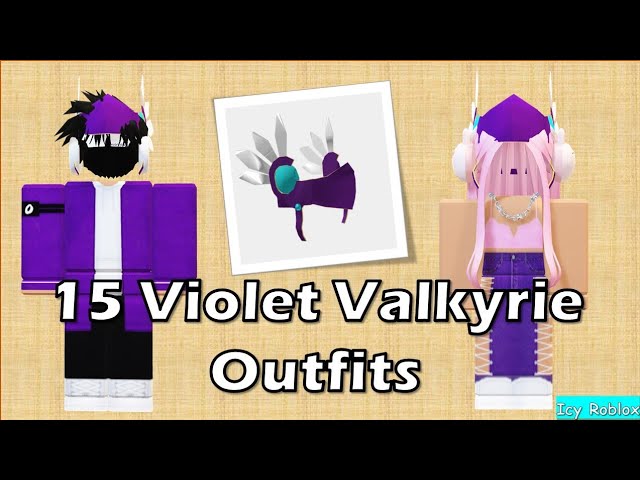 15 Roblox Violet Valkyrie Outfits - YouTube