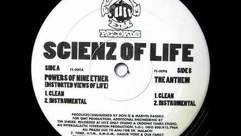 Scienz Of Life - Powers Of Nine Ether (Distorted Views Of Life) [1996]