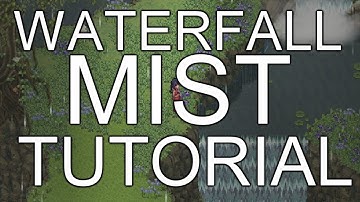 RPG Maker MV Tutorial | Waterfall Mist Effect | MOG_CharParticles