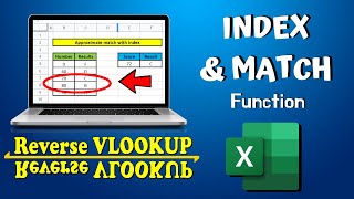 Index Match Function Introduction in Microsoft Excel | Reverse Vlookup | Part - 1