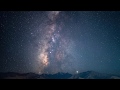 Night sky time lapse Ladakh, India 2019