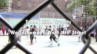 Team Nike Tryout Finish