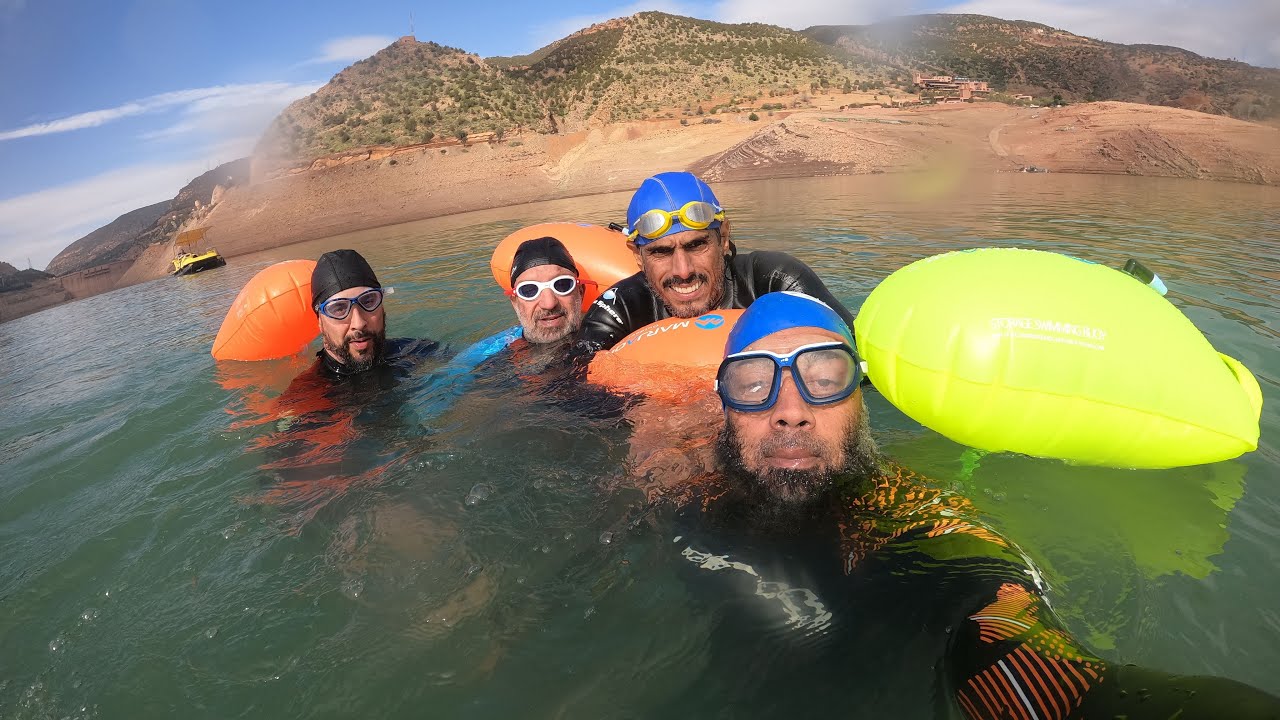 سباحة 3000 متر في سد بين لويدان