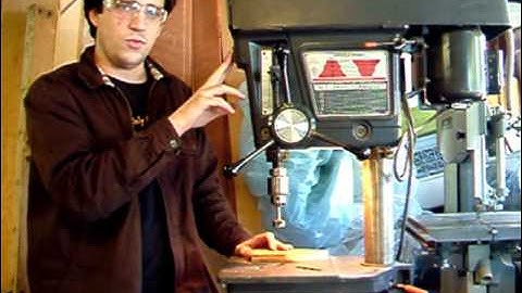 Introduction to Using a Drill Press