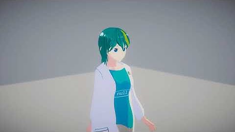 Matcapによる髪のハイライトのテスト(MToon)