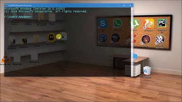 How to make your command prompt transparent