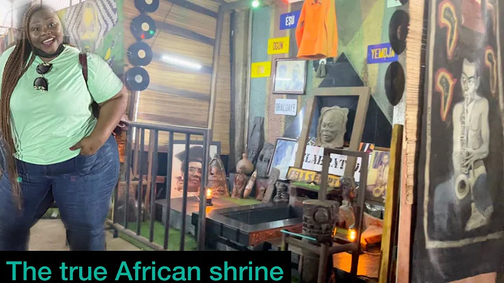 VLOG: MOST POPULAR MUSIC SHRINE IN THE WORLD || COME WITH ME--To The African Fela's Shrine. #vlog