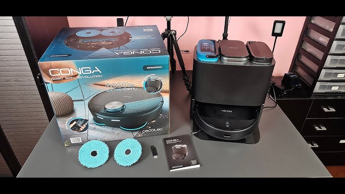 Robot vacuum cleaner Conga 11090 Spin Revolution 