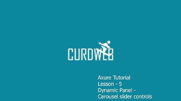 Axure dynamic panel Lesson5 - Carousel slider controls | Carousel with Play/Pause button