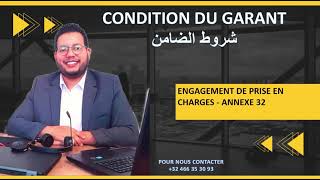 CONDITIONS DU GARANT  -  شروط الضامن