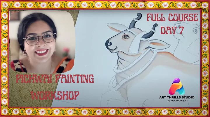 Pichwai Painting Live Tutorial: Day 7