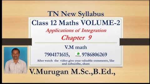 12th Maths  volume  2 Unit 9