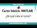 Curso Básico de MATLAB | Aprende desde cero