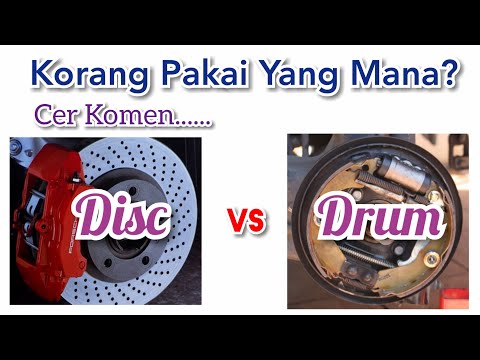 Video: Drum brek atau cakera mana yang lebih baik?