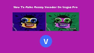 How To Make Messy Vocoder On Vegas Pro