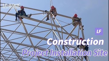 Space-Frame Bolt-Ball Assembly in Action