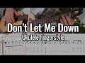 The Beatles - Don't Let Me Down (Ukulele Fingerstyle)