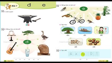 LỚP 1| SÁCH CÁNH DIỀU| BÀI 7: Đ  E (TIẾT 2)| Thu Hạ TV