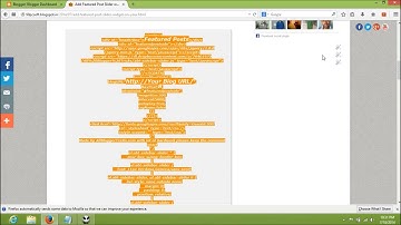 How to add featured post slider widget in your blog 1