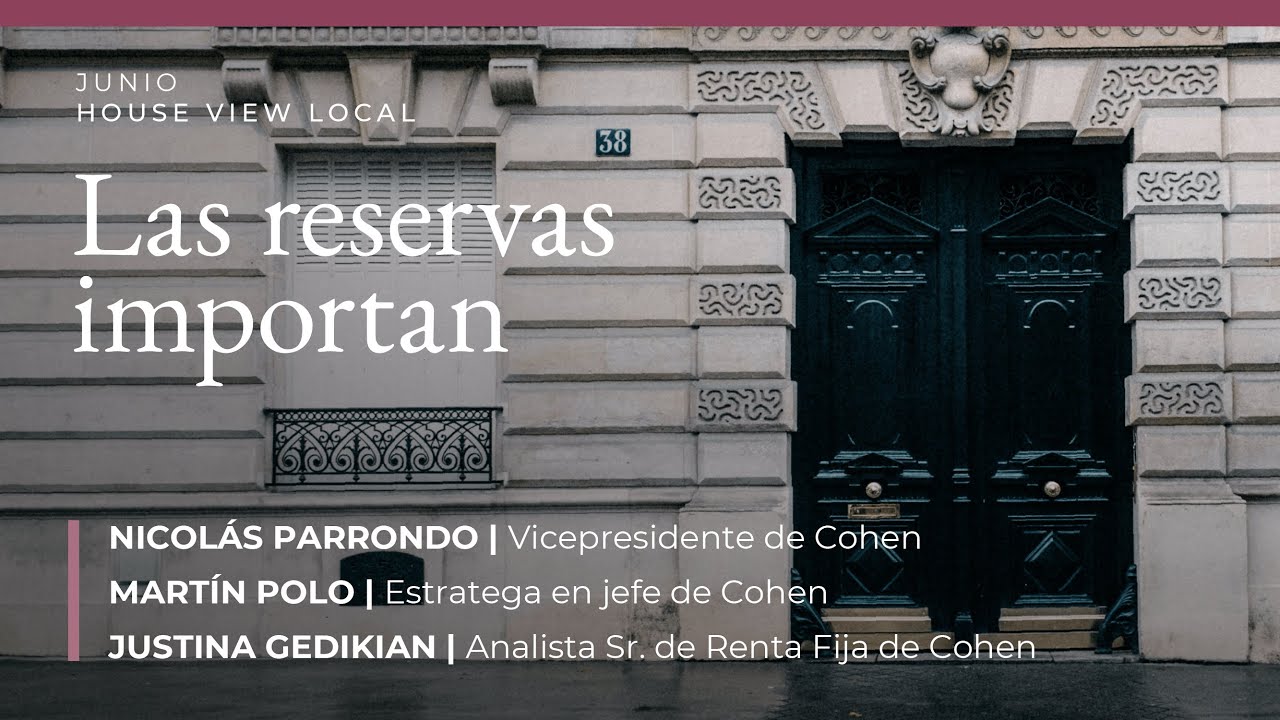 Las reservas importan