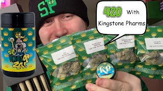 ThcA Flower & Hash Rosin Review | 420 Special Kingstone pharms
