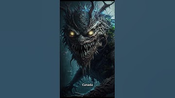 I asked AI to Make Monsters From Every Country PT8 #shorts #ai #art