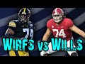 Tristan Wirfs vs Jedrick Wills: Who is the best tackle prospect?