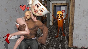 Grandpa vs Tung Tung Tung Sahur, Brainrot Attack in Granny House  | Funny Horror Animation