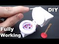 Worlds smallest working toilet actually flushes diy