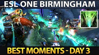 Best Moments ESL One Birmingham 2018 - Day 3 Dota 2