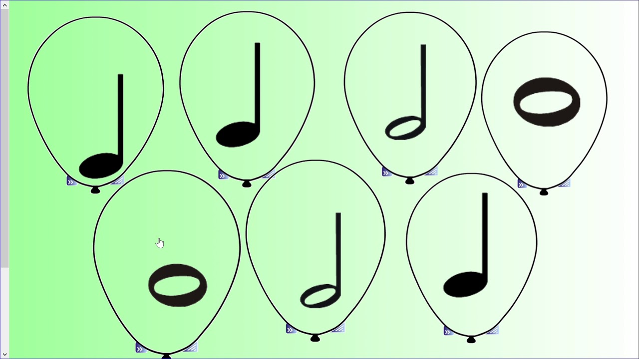 ŠMM 1 Procvičování délky not ZUŠ OPAVA
