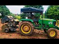 Johndree 5105 goes to gomathi baler performance in groundnut sadi rolling performance