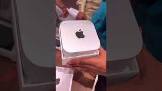 Apple Mac mini M4 Chip 2024 Mini Tower (16GB, 256GB SSD, Apple 10-, macOS Sequoia, Silver unboxing