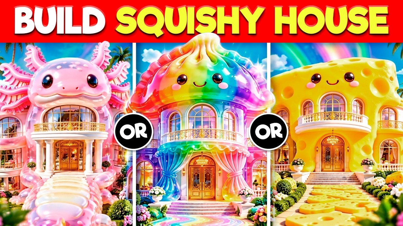 Build Your ULTIMATE  Squishy Dream House 🏡✨