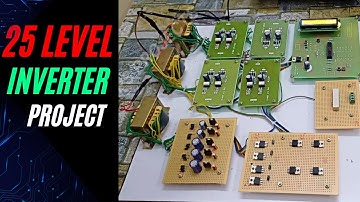 25-level Asymmetrical Multilevel Inverter With Reduced Devices Count |EEE project final year project