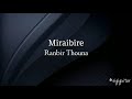 Miraibire - Ranbir Thouna Guitar Chords and lyrics Mp3 Song