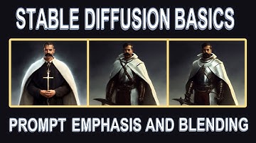 Stable Diffusion Basics - Prompt Emphasis and Blending Concepts using your prompt
