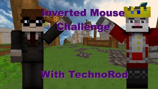 Inverted Mouse Challenge w/ TechnoRod | Hypixel Skywars