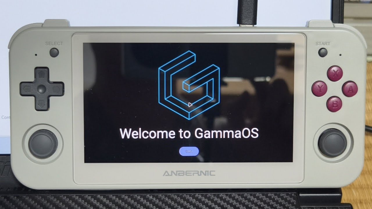被官方系統耽誤埋藏實力的Anbernic RG505刷GammaOS Next全紀錄- YouTube