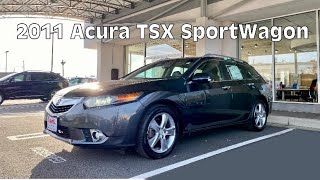 2011 Acura TSX SportWagon Startup, Walkaround and Features!