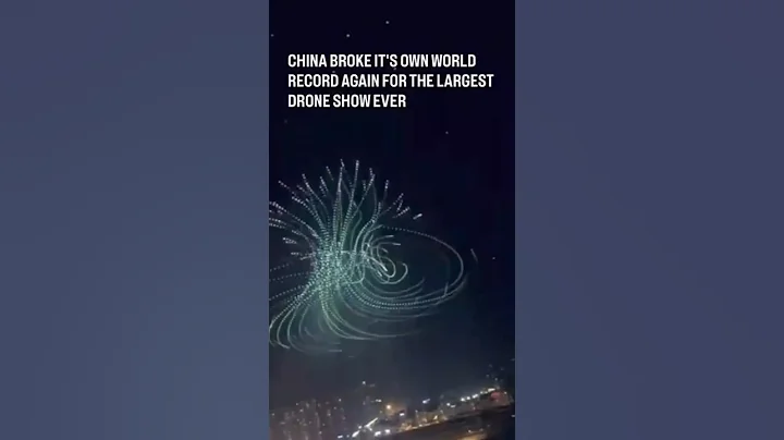 China broke World Record with 15,947 drones!😱😱
