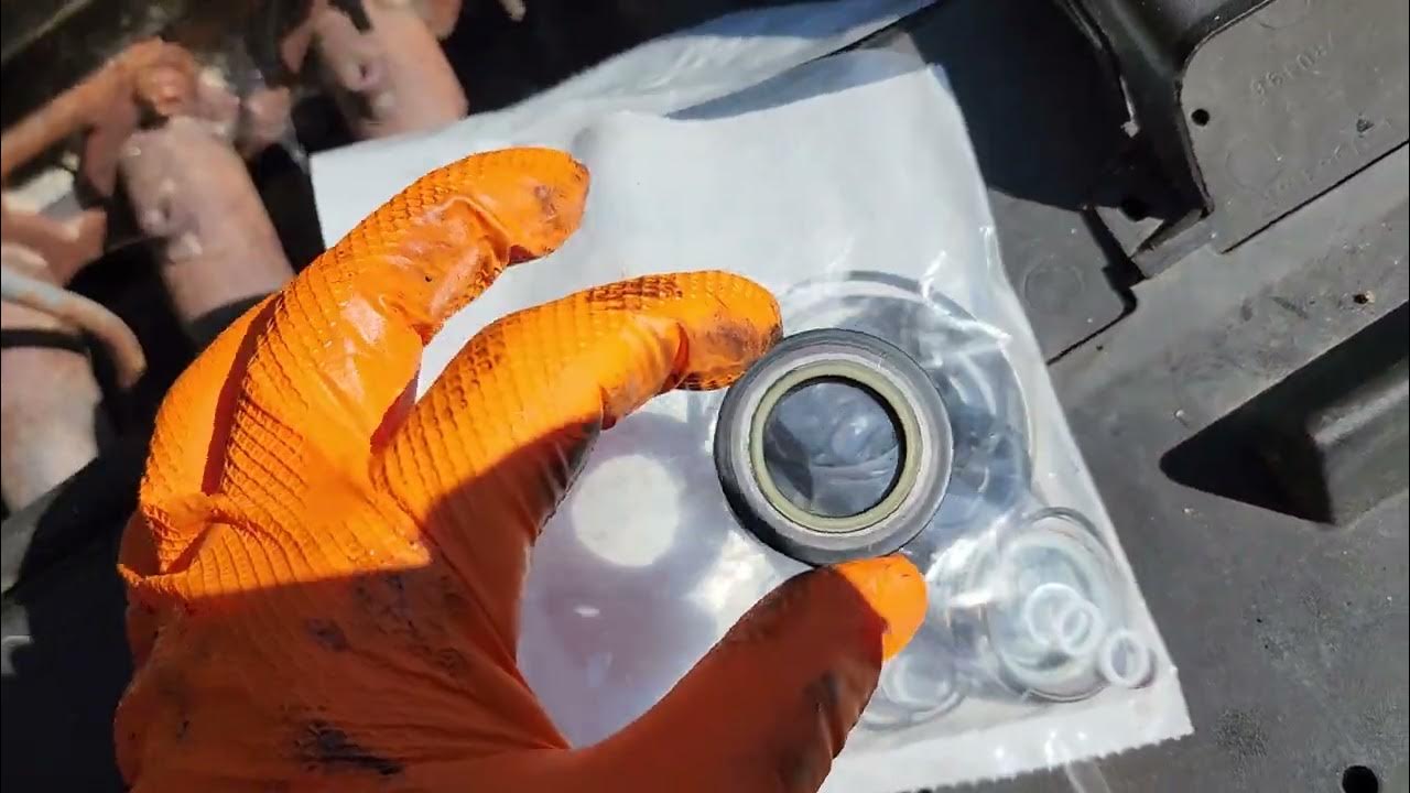 Yes! You can replace power steering rack seals without removing the