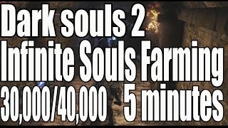 Dark Souls 2 Infinite Souls Farming - 30,000 - 40,000 Souls Every 5 Minutes