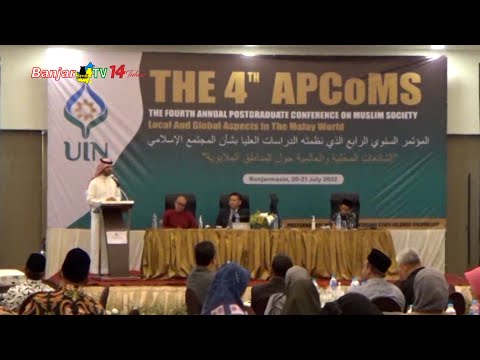 PASCA SARJANA UIN ANTASARI GELAR THE 4TH APCoMS 2022