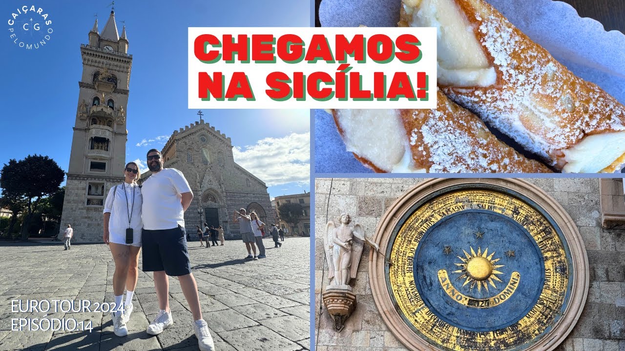 EP: 14 -Explorando MESSINA 🇮🇹 Nossa Parada na Sicília!