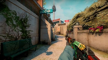 Sick Overpass 1v5 on eco round