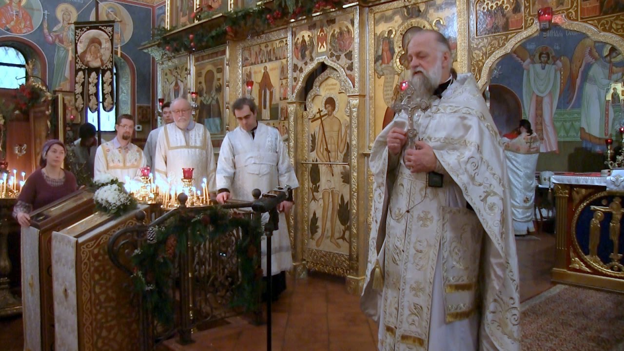 st john the baptist mass schedule 2017.01.22. О Крестильных Обетах. Проповедь Протоиерея Виктора Потапова