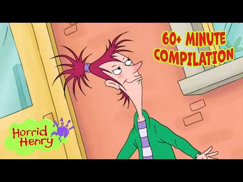 CREEPY Margaret Keeps SPYING on Henry?! | Horrid Henry | Season 4 - Clip Compilation | 60+ MINS